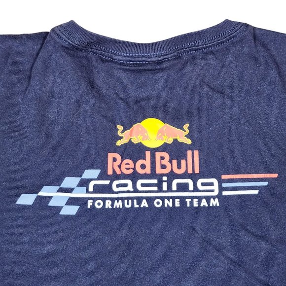Red Bull Racing Formula One Team Navy Womens XL T-Shirt - Picture 2 of 8